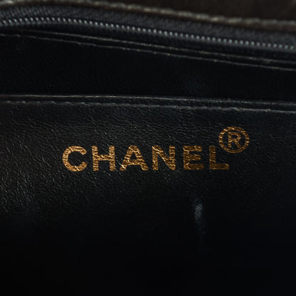 Chanel Patent Quilted Medium Single Flap Bag Black 6 of 9