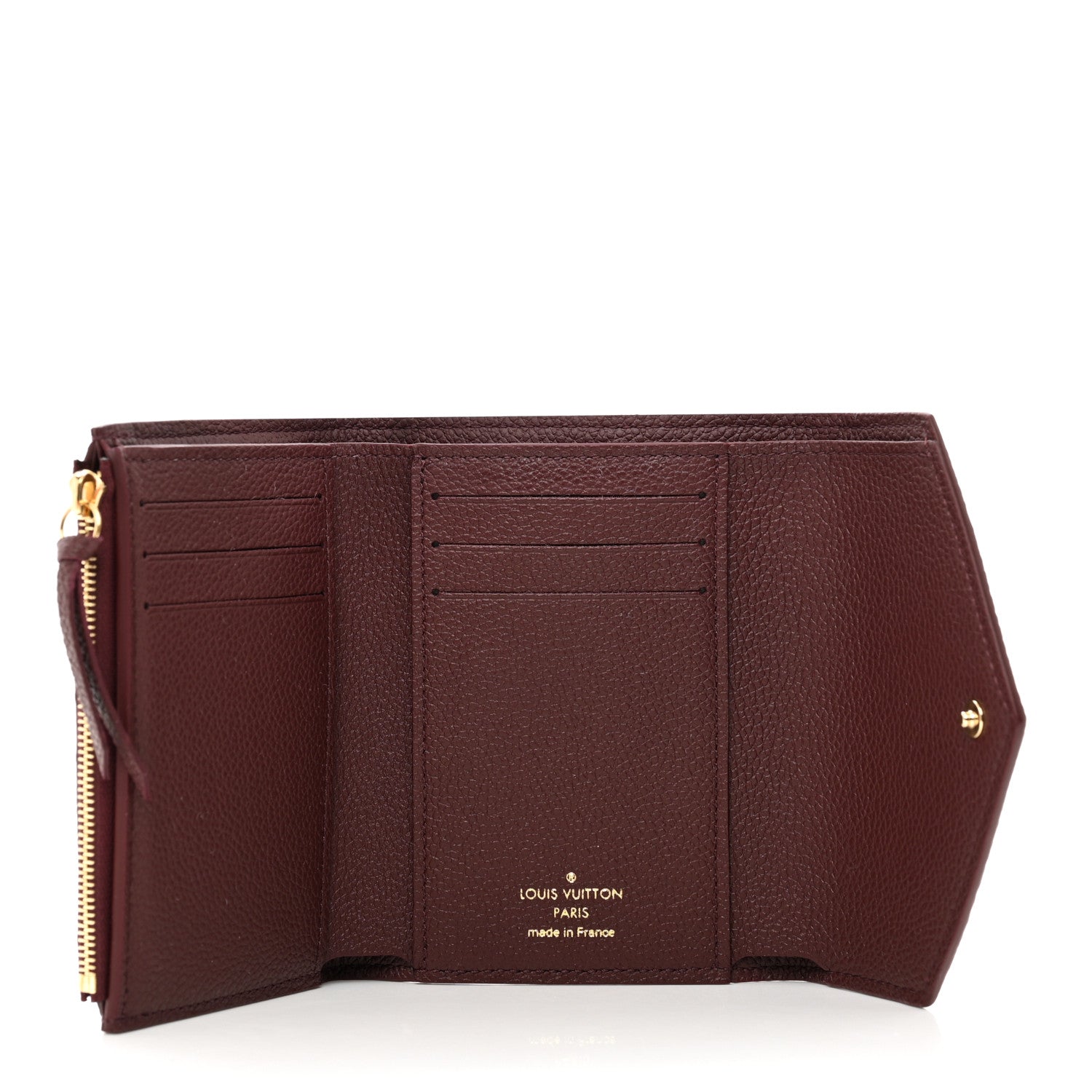 Louis Vuitton Empreinte Victorine Wallet Wine 5 of 8