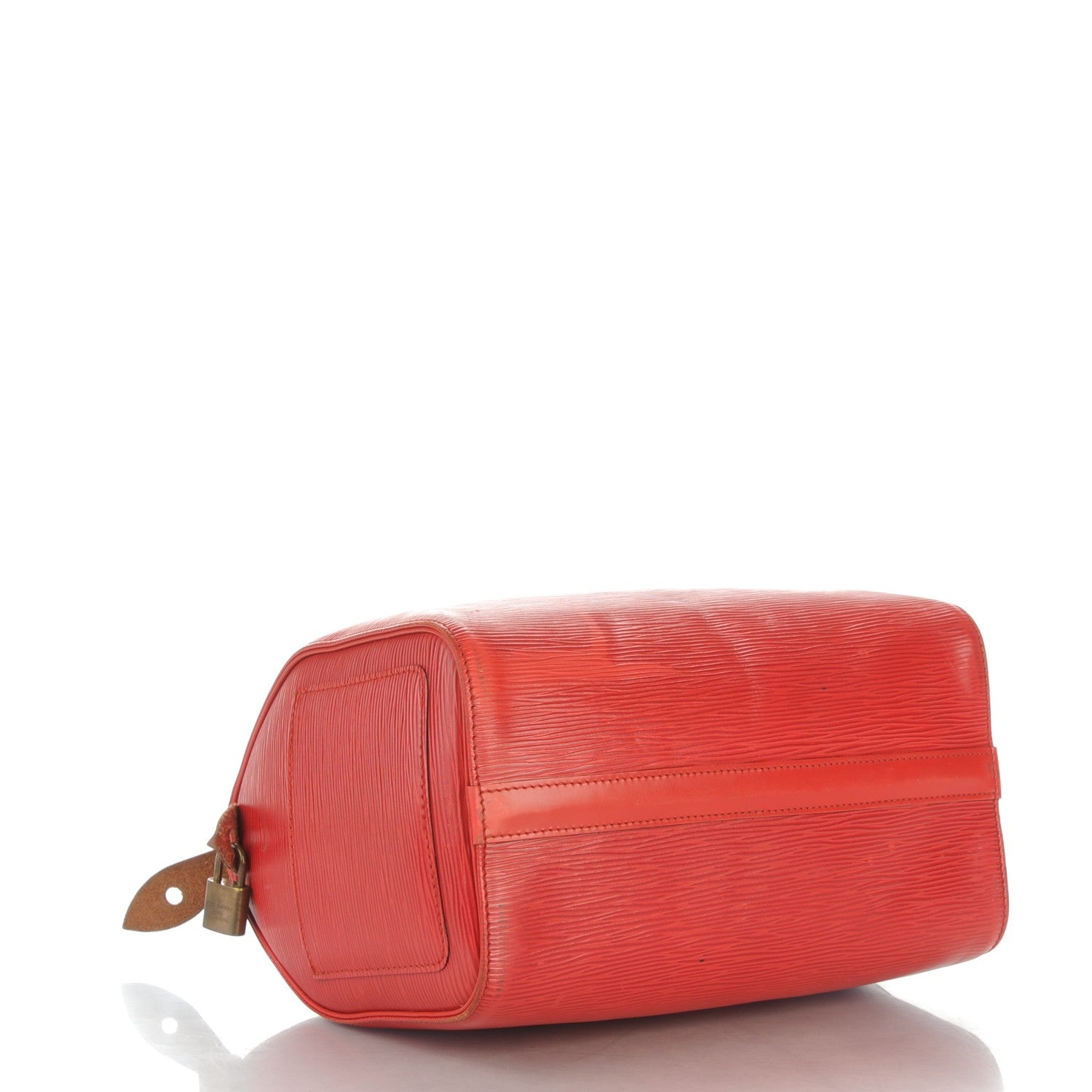 Louis Vuitton Epi Speedy 25 Castillan Red 4 of 11
