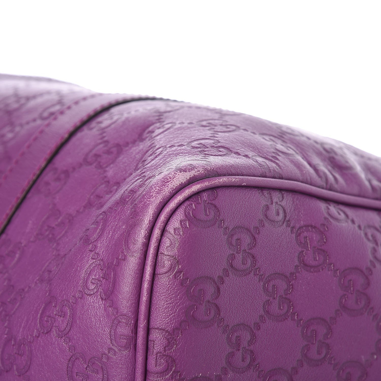 Gucci Guccissima Medium Joy Boston Purple 14 of 15