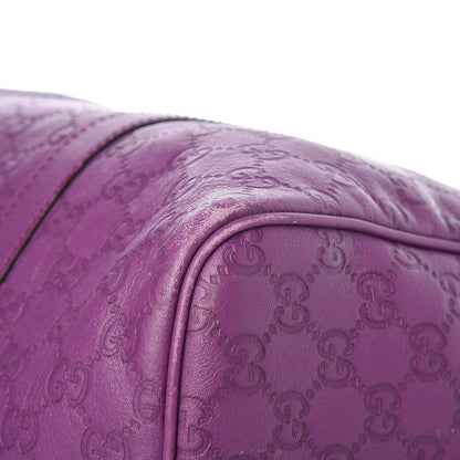 Gucci Guccissima Medium Joy Boston Purple 14 of 15