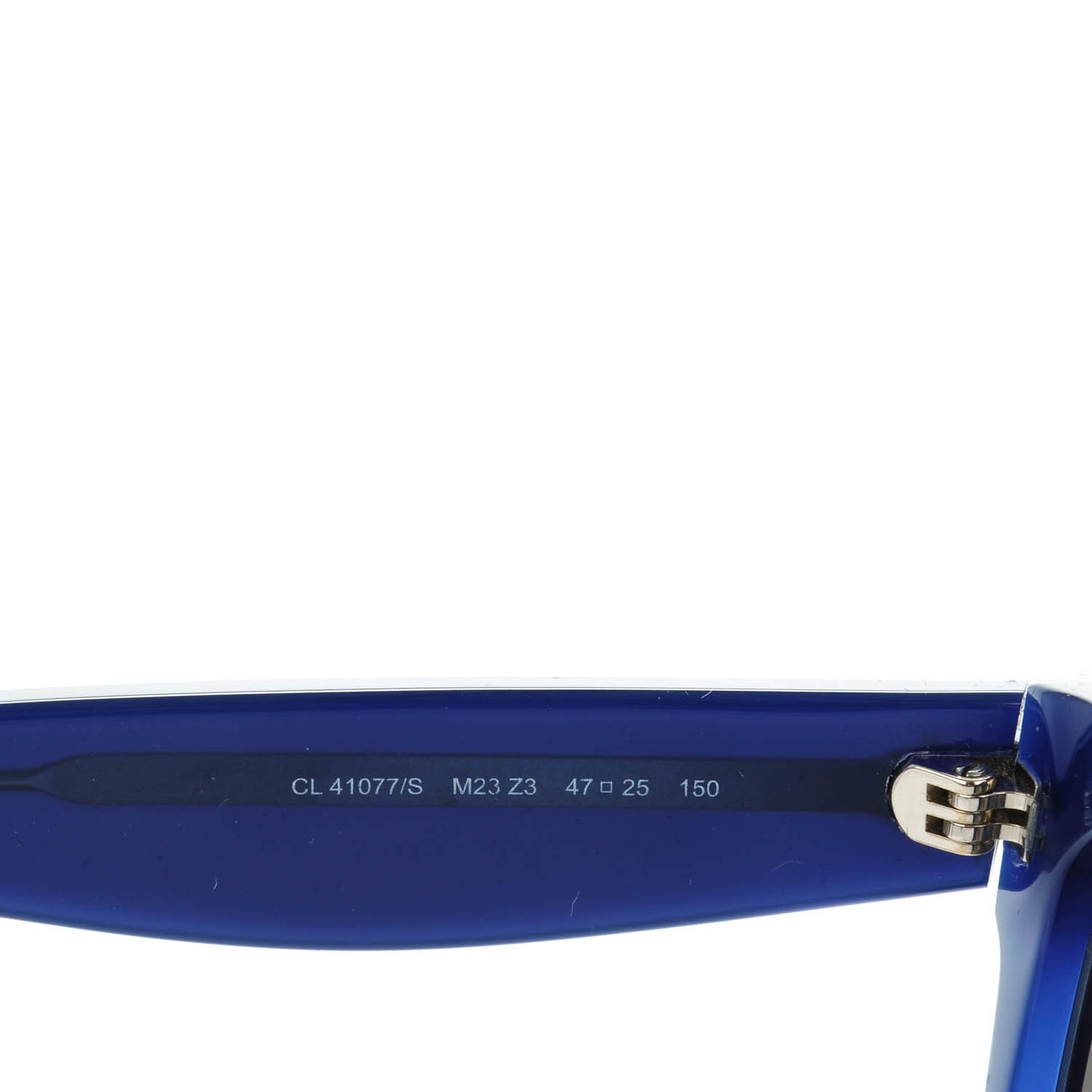 Acetate Bridge Sunglasses CL41077/S Blue