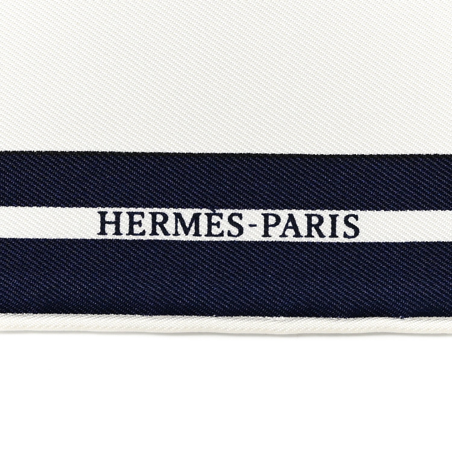 Hermes Silk Voitures en Equilibre Scarf 45 White Marine Gris 2 of 5