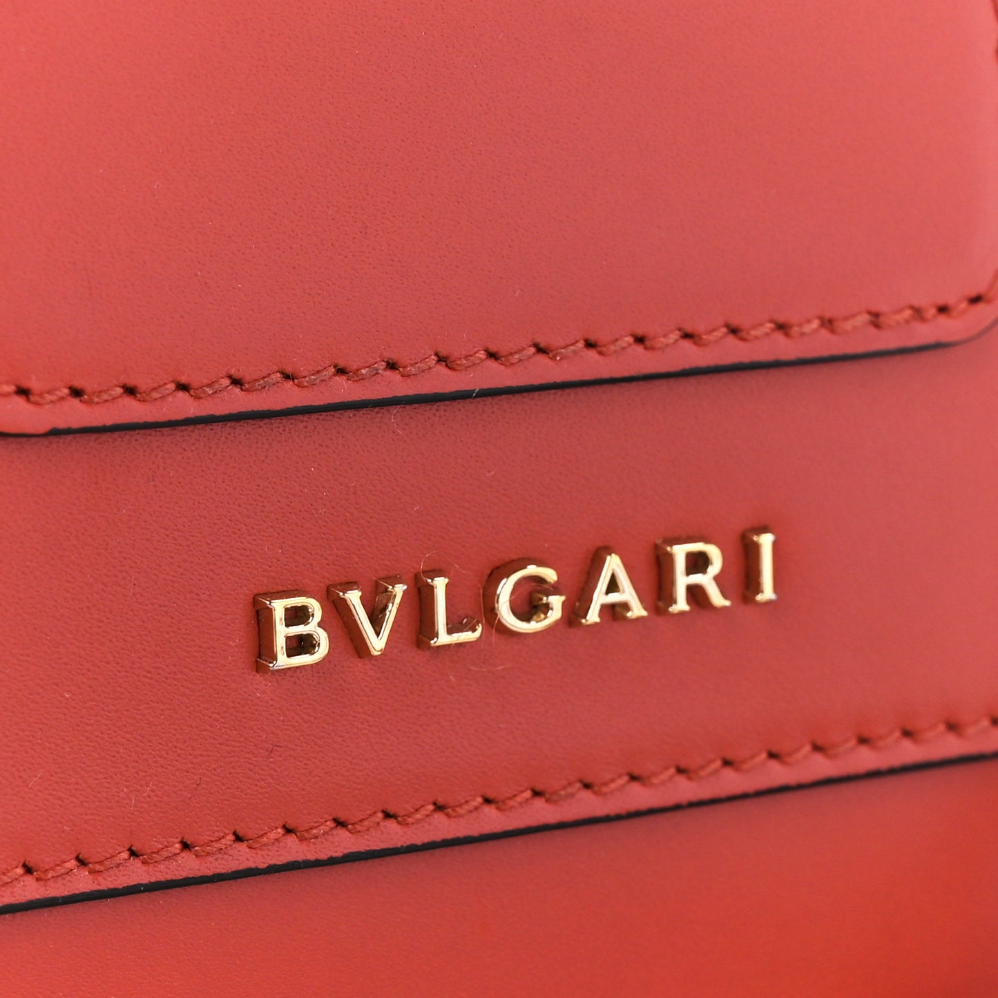 Calfskin Serpenti Forever Top Handle Reef Coral