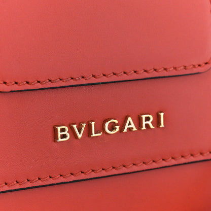 Bulgari Calfskin Serpenti Forever Top Handle Reef Coral 8 of 12