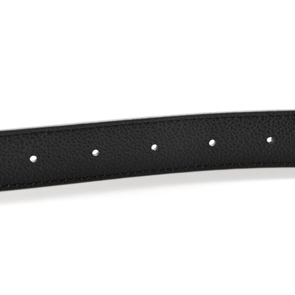 Louis Vuitton Calfskin Monogram 25mm LV Iconic Reversible Belt 95 38 Black 4 of 5