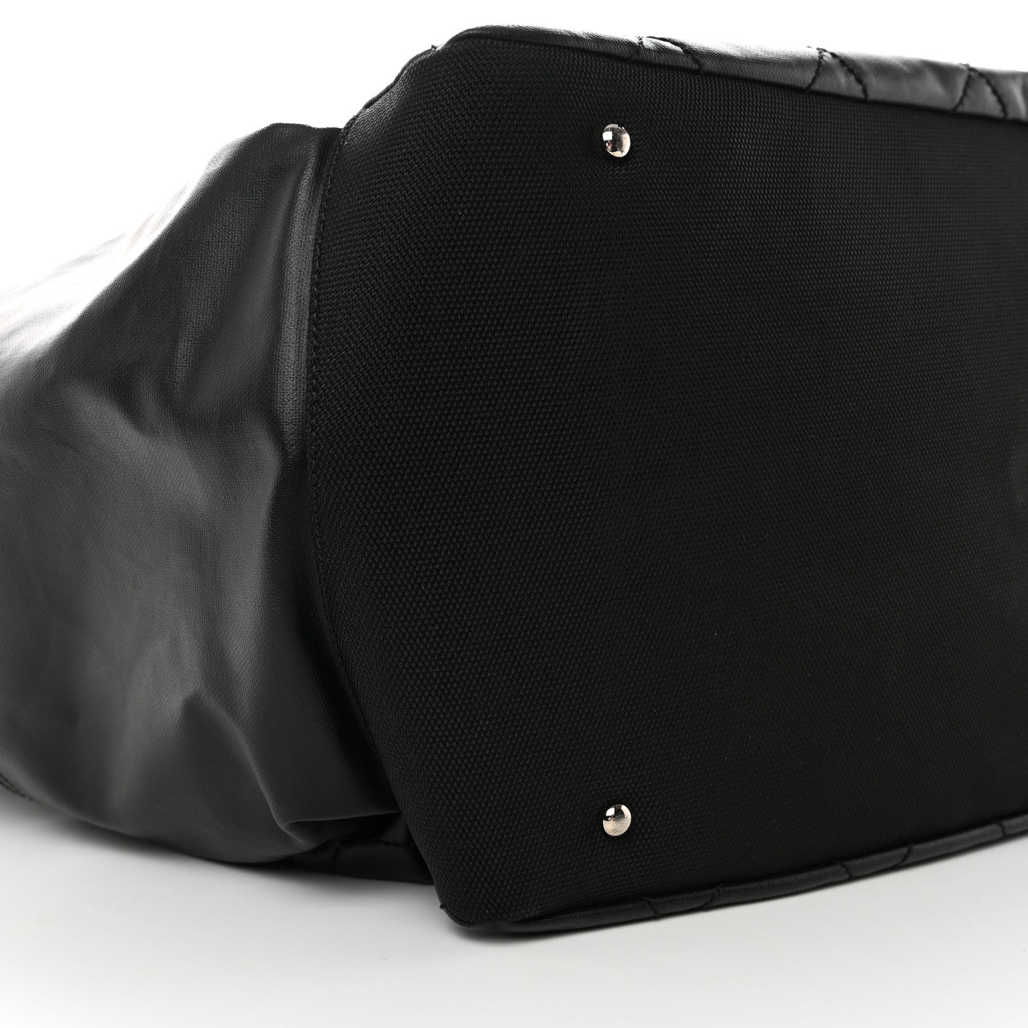 Chanel Coated Canvas Paris Biarritz XL Travel Bag Black 9 of 16