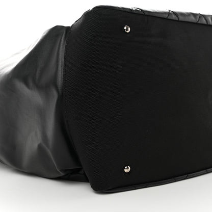 Chanel Coated Canvas Paris Biarritz XL Travel Bag Black 9 of 16