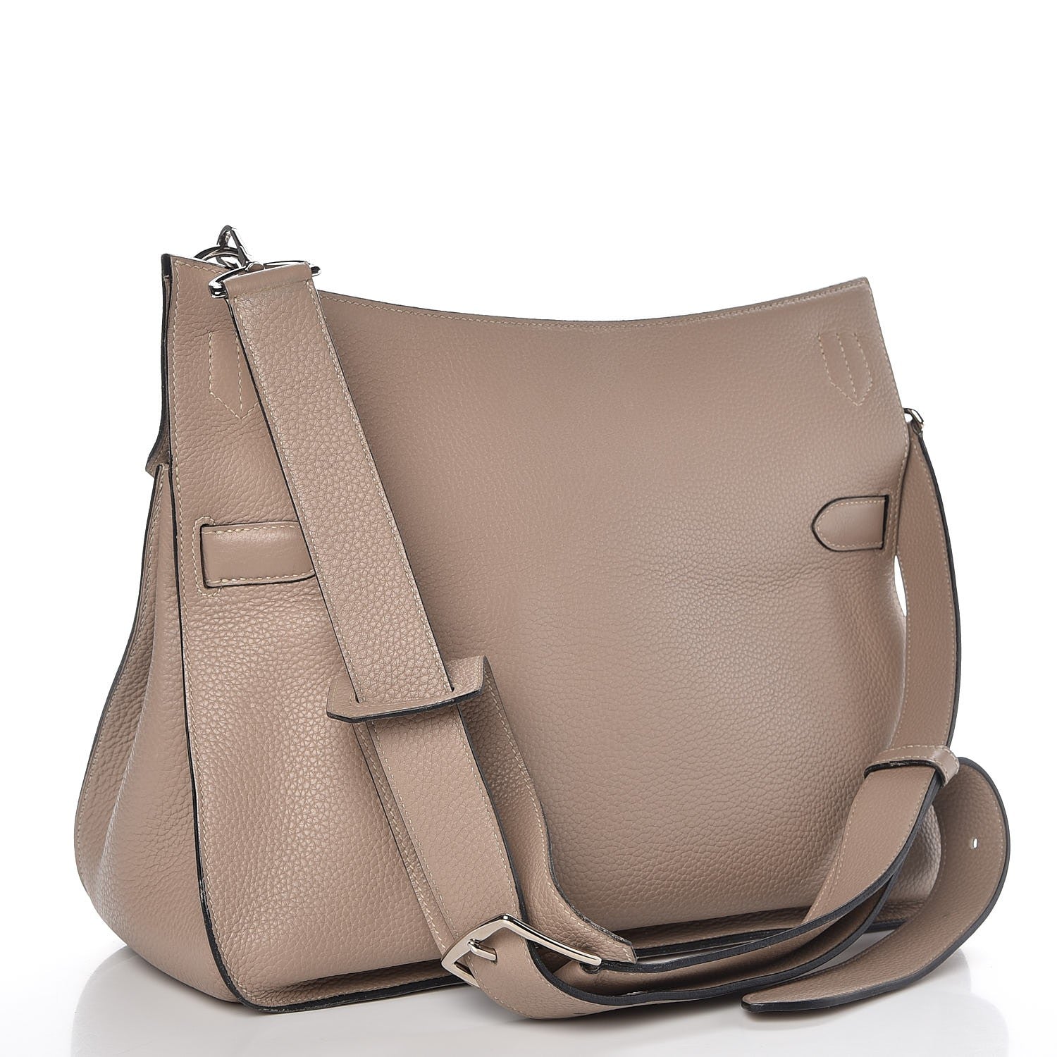 Hermes Taurillon Clemence Jypsiere Gypsy 34 Gris Tourterelle 3 of 7