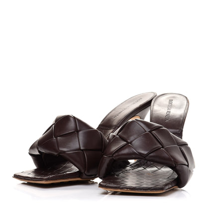 Bottega Veneta Nappa Maxi Intrecciato Lido Mule Sandals 41 Fondant 3 of 13