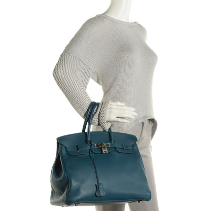 Hermes Veau Swift Birkin 35 Colvert 2 of 27