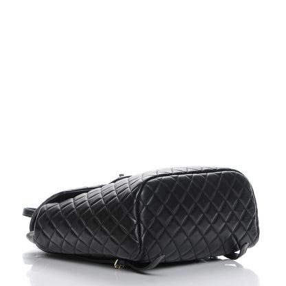 Chanel Lambskin Quilted Large Urban Spirit Backpack Black 4 of 8