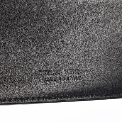 Bottega Veneta Patent Intrecciato Bi-Fold Wallet Nero Black 6 of 6