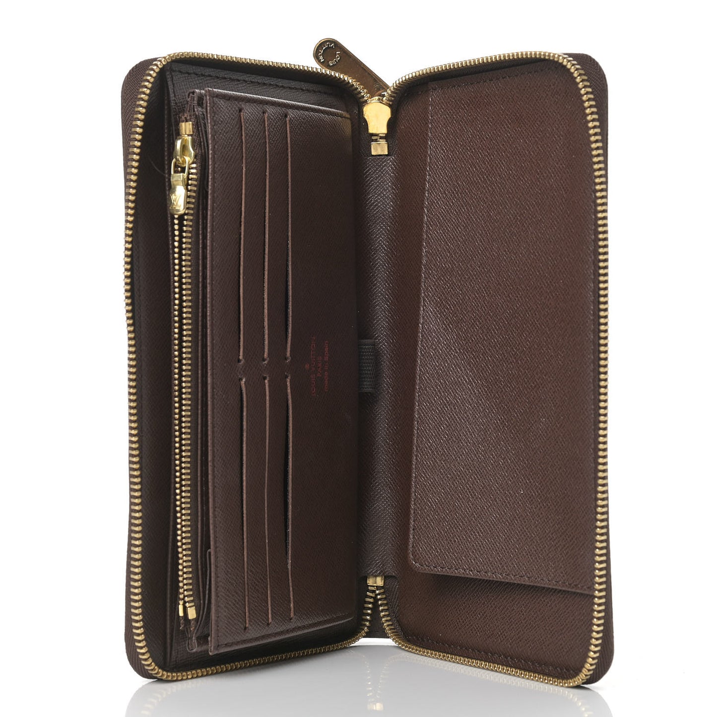 Damier Ebene Zippy Organizer Wallet