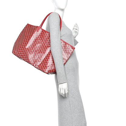 Goyard Goyardine Saint Louis GM Red 2 of 12