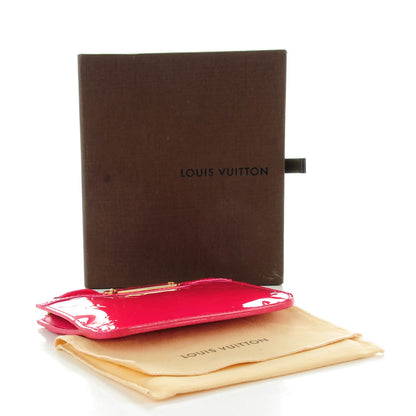 Louis Vuitton Vernis Key Pouch Rose Pop 4 of 7