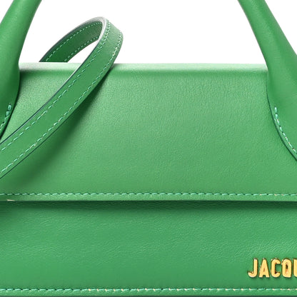 Jacquemus Smooth Calfskin Le Chiquito Long Green 7 of 12