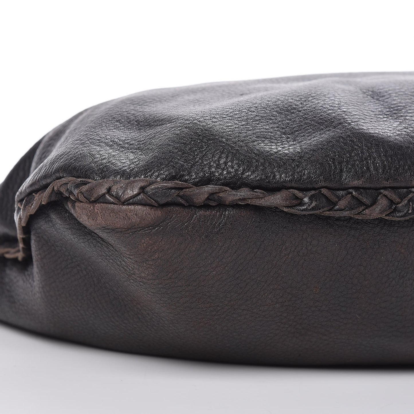 Cervo Braided Medium Veneta Hobo Ebano