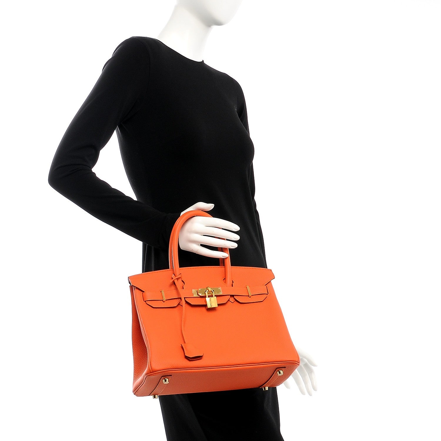 Hermes Togo Birkin 30 Feu 2 of 30
