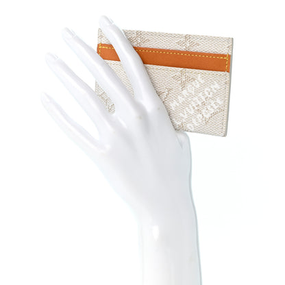 Louis Vuitton Monogram Double Card Holder White 2 of 8
