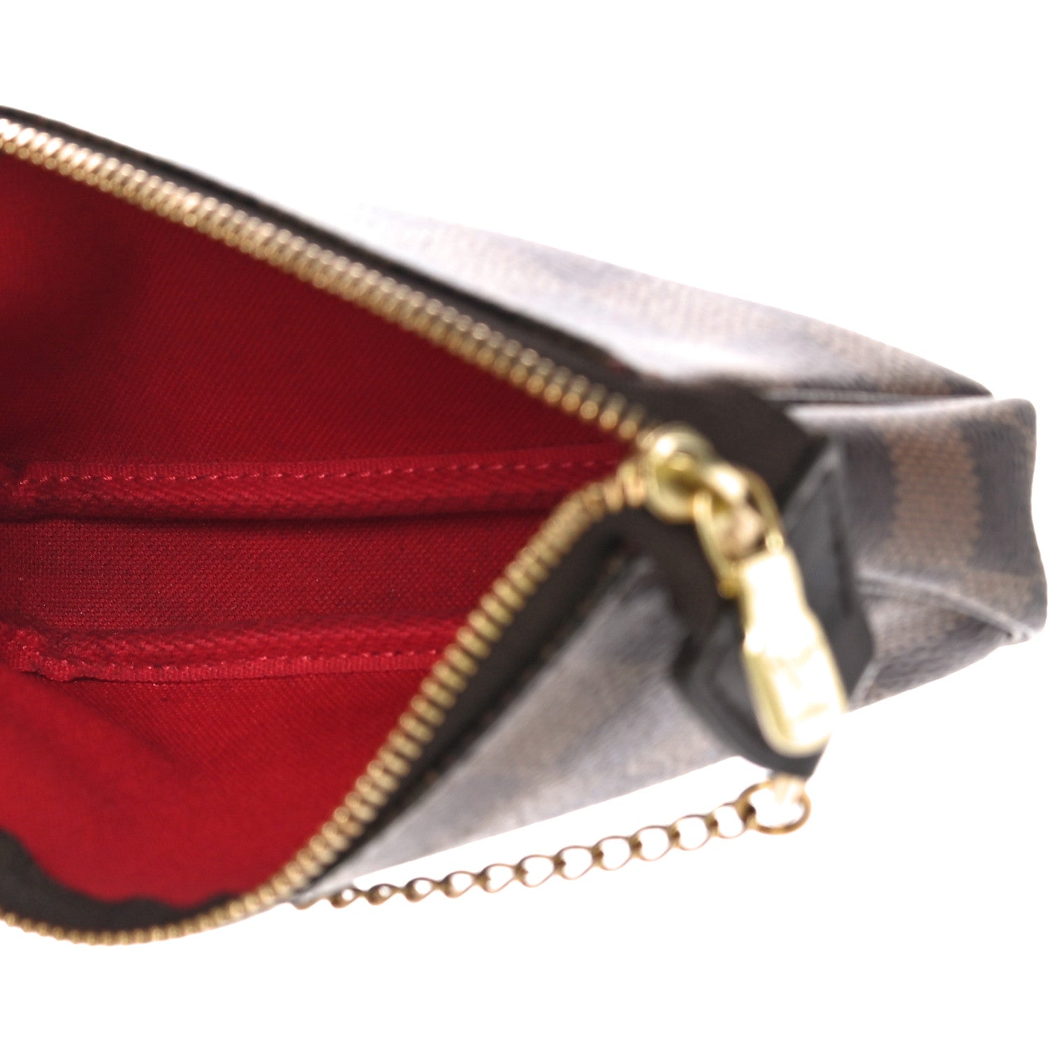 Louis Vuitton Damier Ebene Mini Pochette Accessories 5 of 10