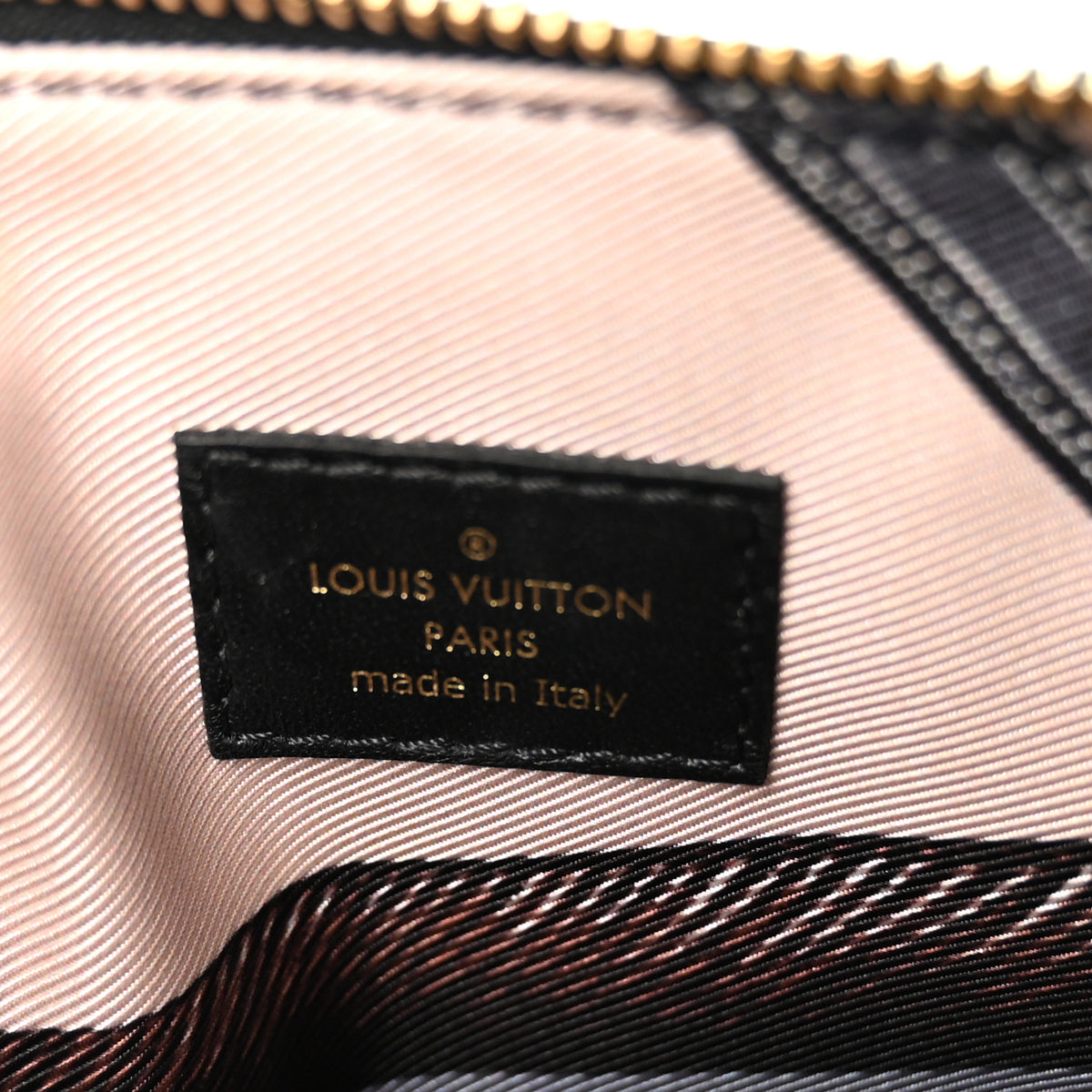 Louis Vuitton Lambskin Embossed Monogram Scarf Coussin PM Black 8 of 11