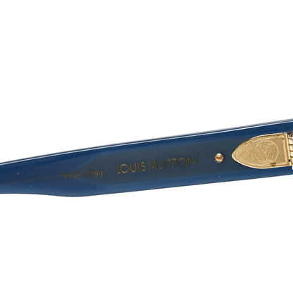Louis Vuitton Acetate My Monogram Sunglasses Z1525E Navy Blue 5 of 7