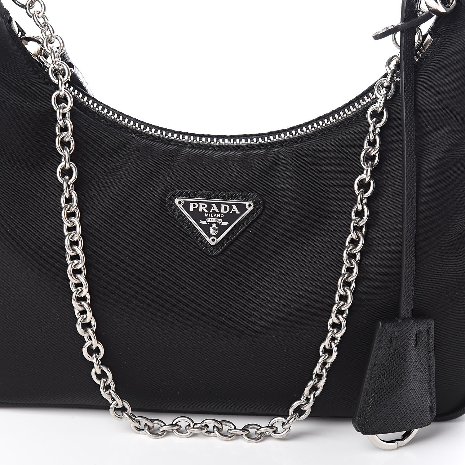 Prada Nylon Re-Edition 2005 Shoulder Bag Black 9 of 9