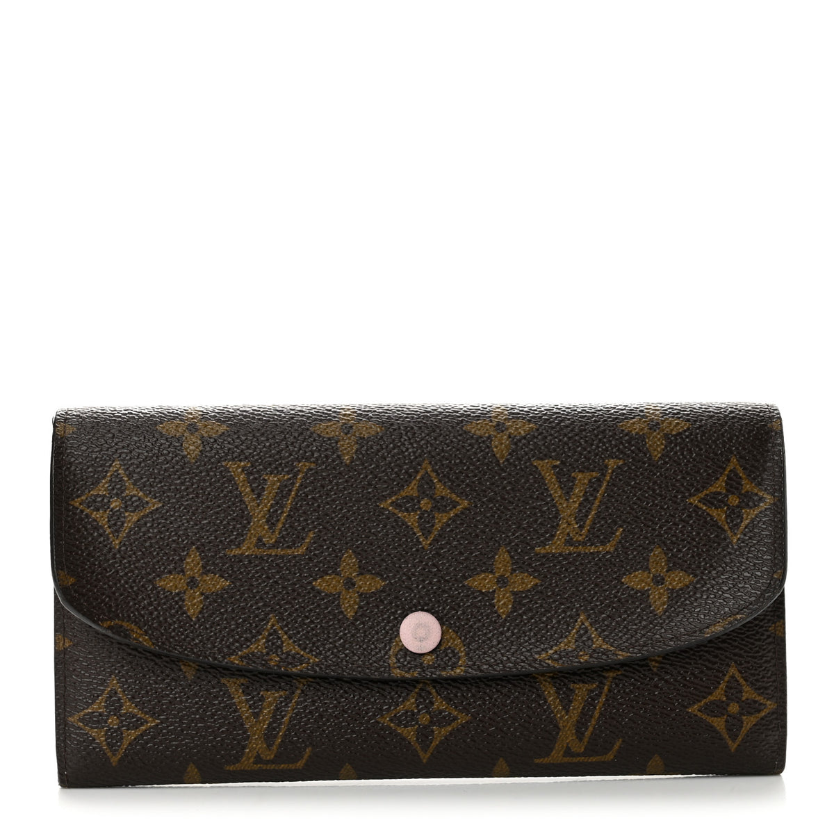 Louis Vuitton Monogram Emilie Wallet Rose Ballerine 1 of 10