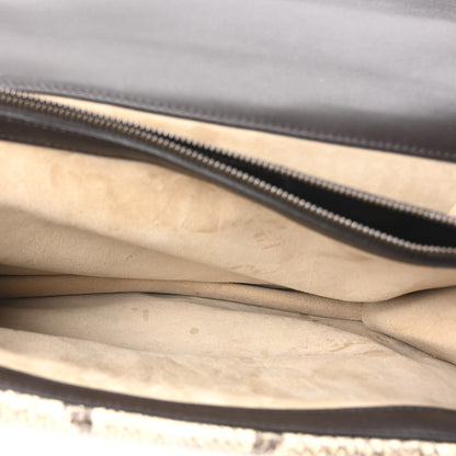 Gucci Snakeskin Web Medium Dionysus Shoulder Bag Natural 5 of 11