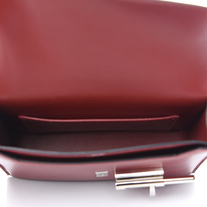 Hermes Tadelakt Mini Verrou Chaine Bag Rouge H 4 of 11