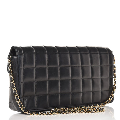 Chanel Lambskin East West Chocolate Bar Flap Black 3 of 13