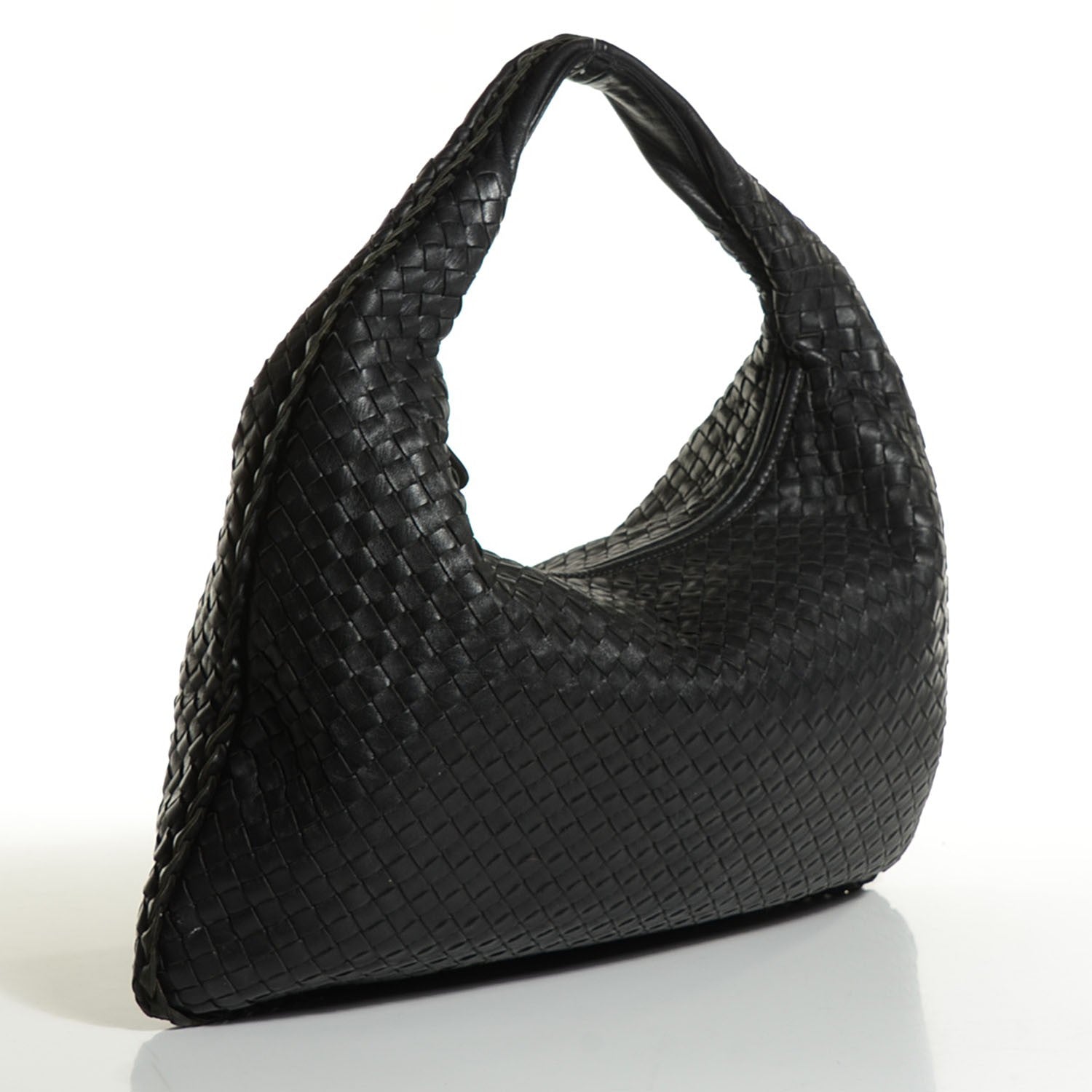 Bottega Veneta Nappa Intrecciato Medium Veneta Hobo Black 3 of 10