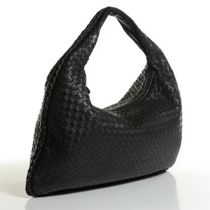 Bottega Veneta Nappa Intrecciato Medium Veneta Hobo Black 3 of 10