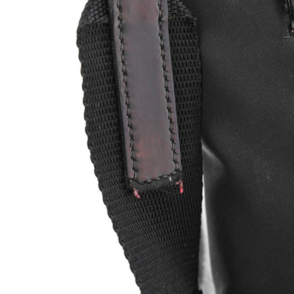 Prada Tessuto Nylon Calfskin Crossbody Bag Black 12 of 14