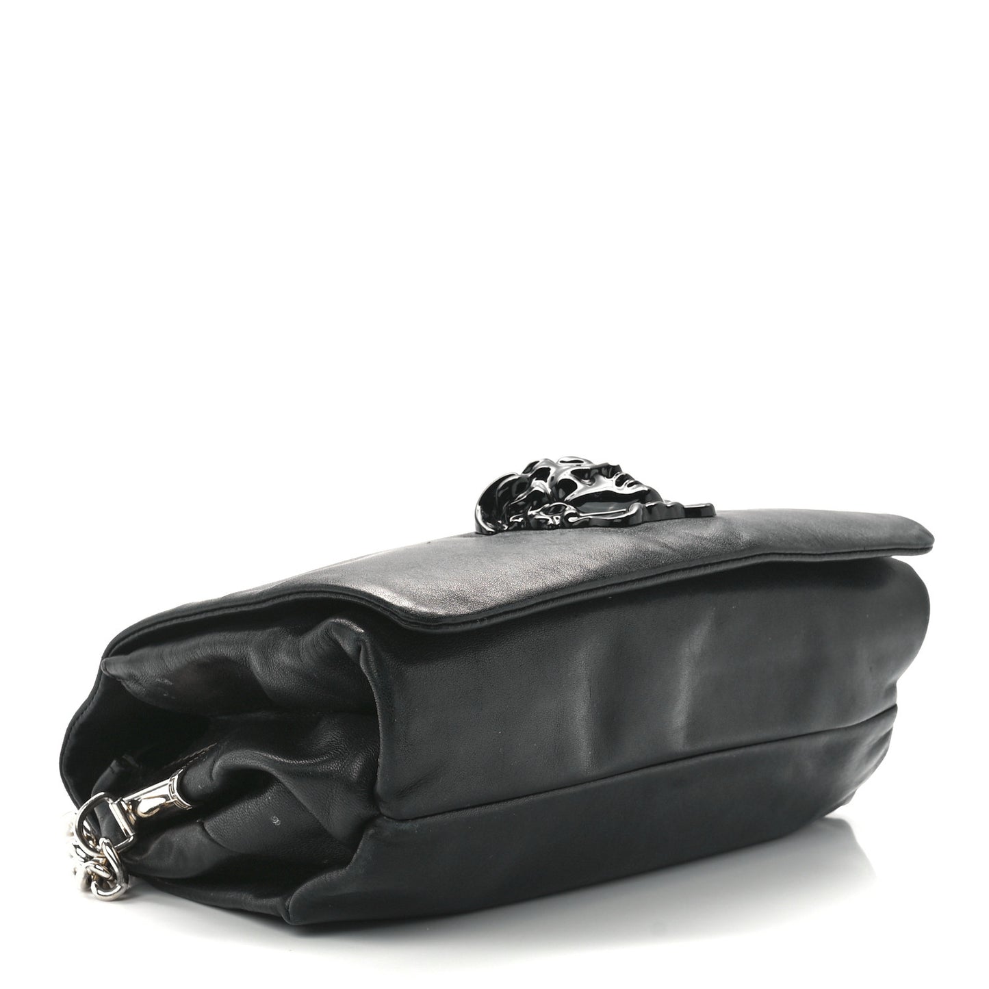 Nappa Palazzo Sultan Shoulder Bag Black