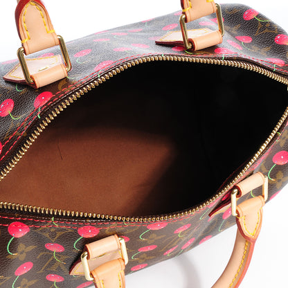 Louis Vuitton Monogram Cerises Speedy 25 5 of 7