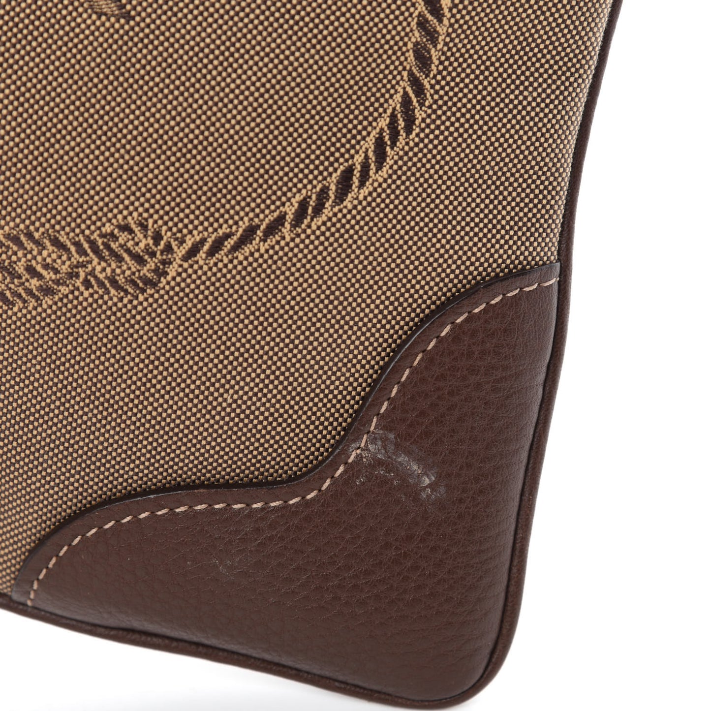 Jacquard Logo Small Flat Messenger Bag Corda Brucia