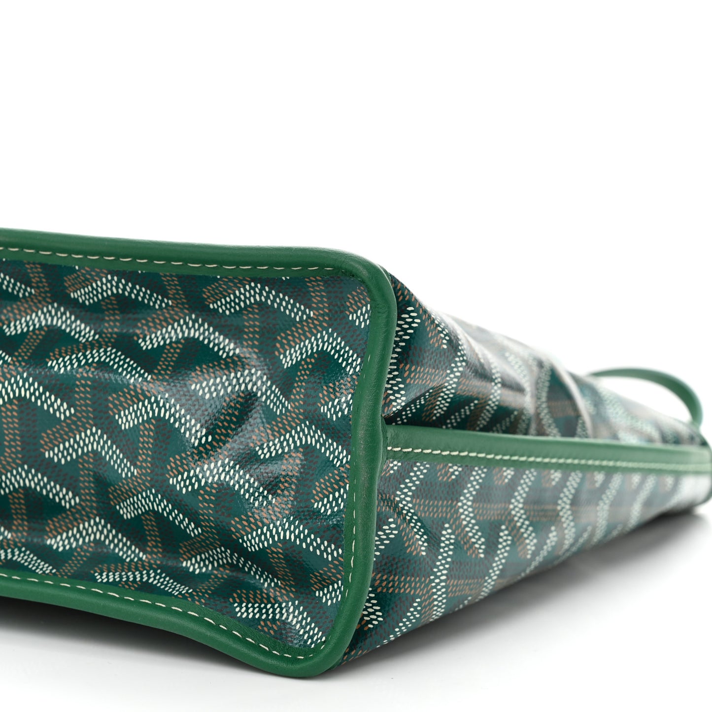Goyardine Reversible Mini Anjou Green