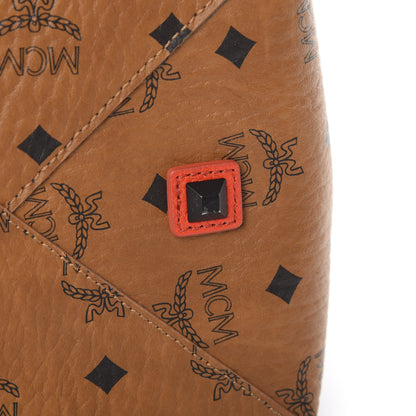 MCM Visetos Kira Drawstring Bag Cognac Orange 14 of 16