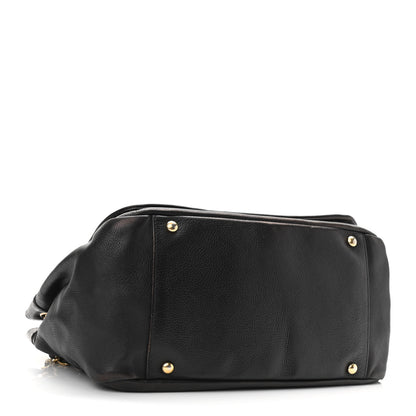 Chanel Grained Calfskin Metal Mosaic Flap Black 4 of 10