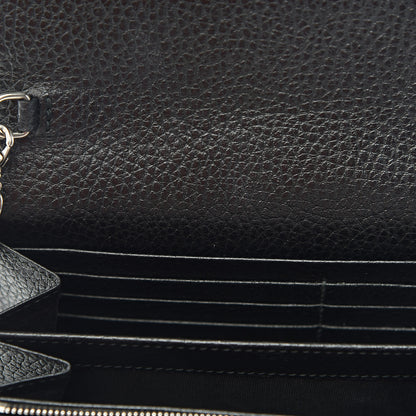 Gucci Calfskin Mini Dionysus Chain Wallet Black 6 of 11