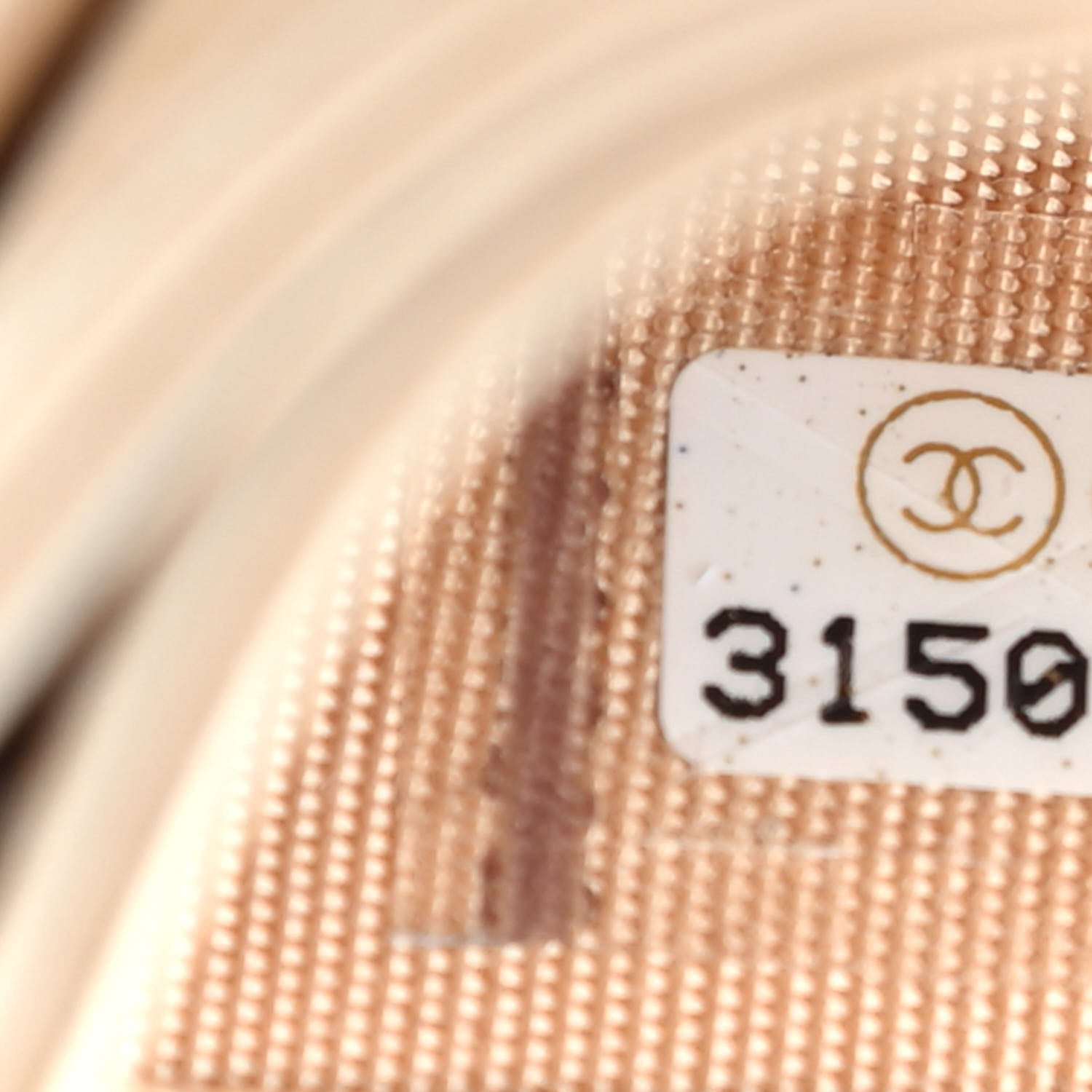 Chanel Caviar Quilted Card Holder Beige 8 of 8