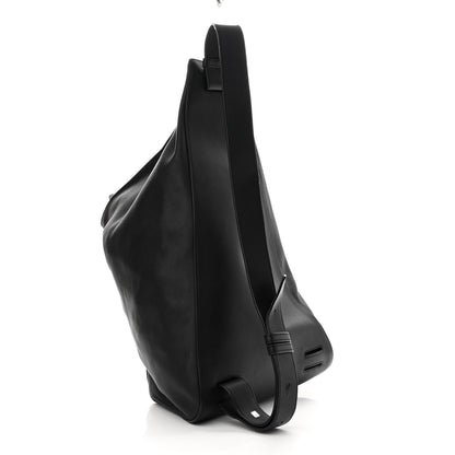 Loewe Grained Calfskin Sling Hobo Black 3 of 10
