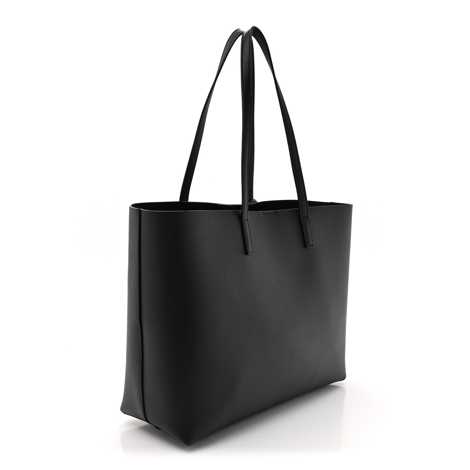 Saint Laurent Calfskin Large Shopping Tote Black 4 of 11
