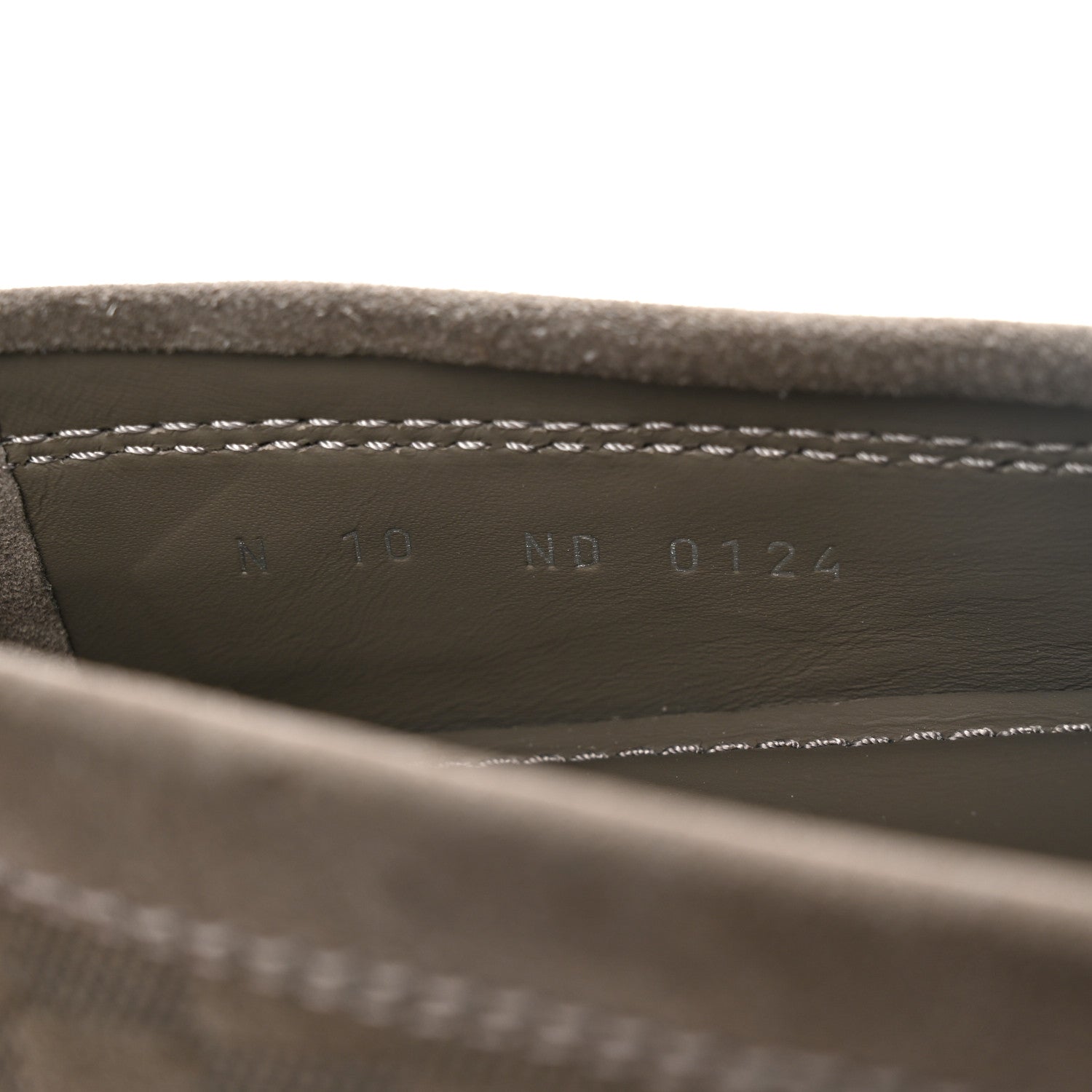 Louis Vuitton Mens Suede Monte Carlo Loafers 10 Beige 9 of 9