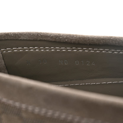 Louis Vuitton Mens Suede Monte Carlo Loafers 10 Beige 9 of 9