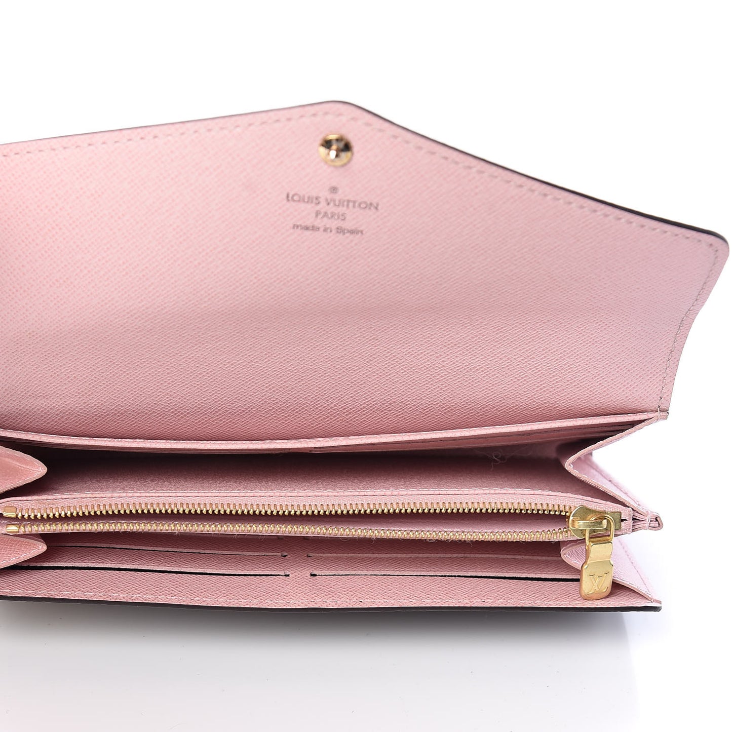 Monogram Sarah Wallet NM Rose Ballerine