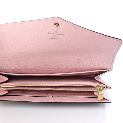 Louis Vuitton Monogram Sarah Wallet NM Rose Ballerine 5 of 7
