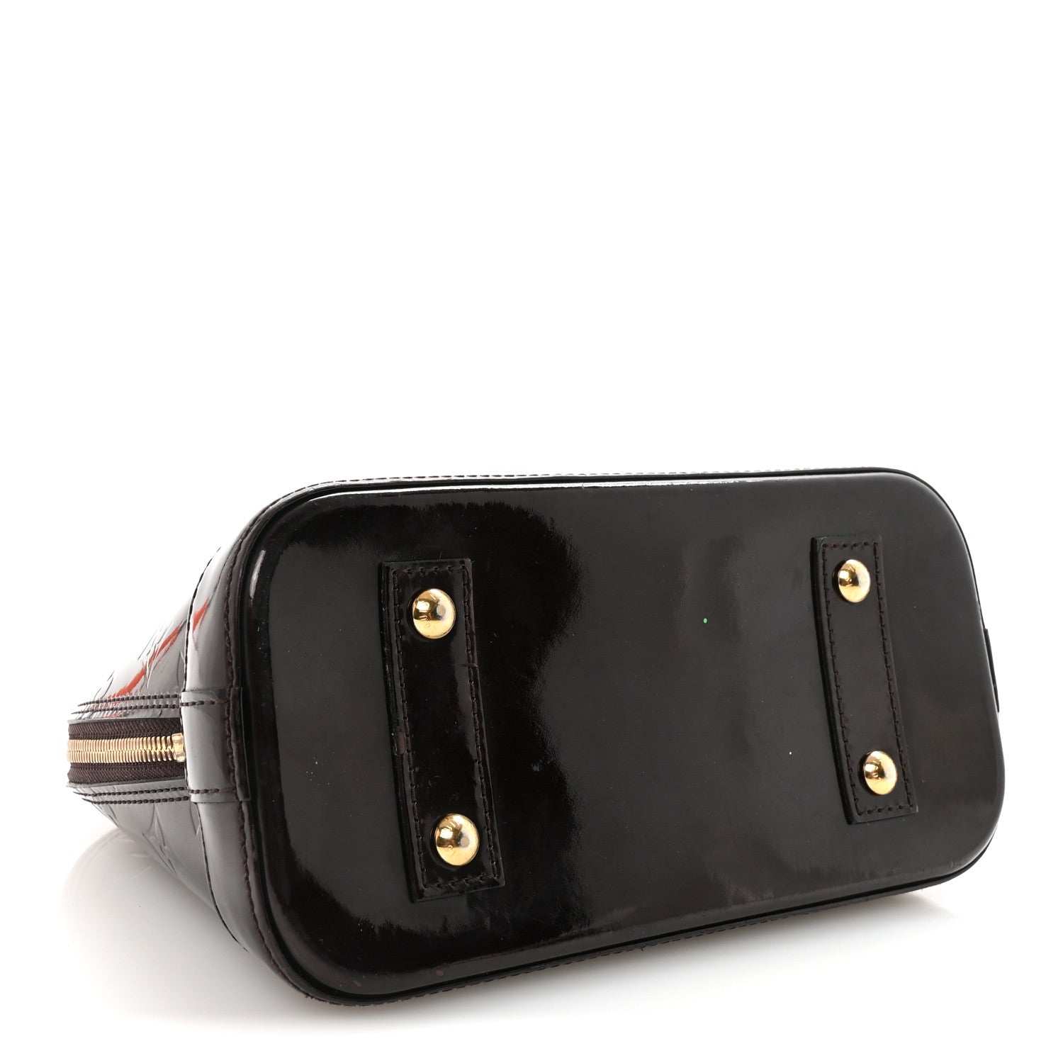 Louis Vuitton Vernis Alma BB Amarante 4 of 9